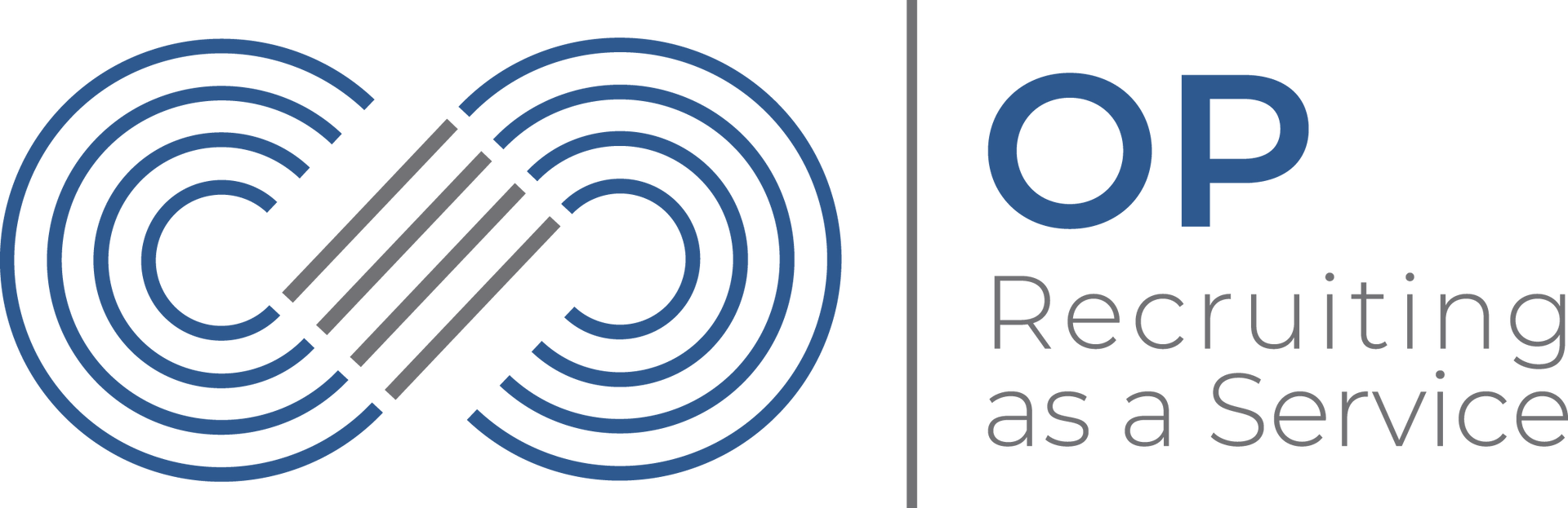 A logo for a company called OP Raas