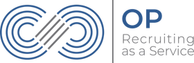 A logo for a company called OP Raas