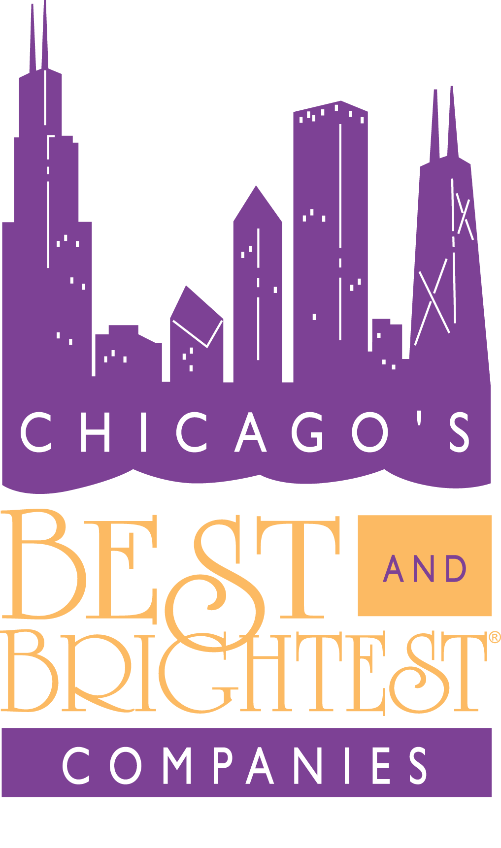 A logo for chicago 's best and brightest companies