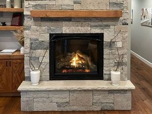 fire place indoors