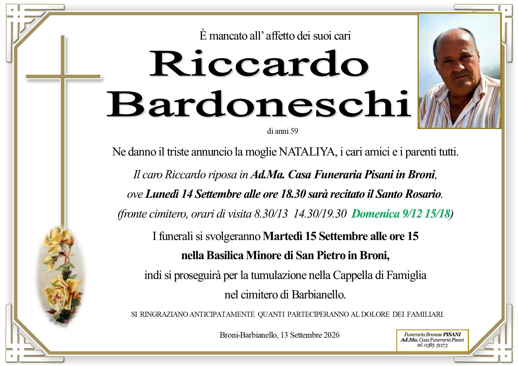 necrologio Bardoneshi Riccardo