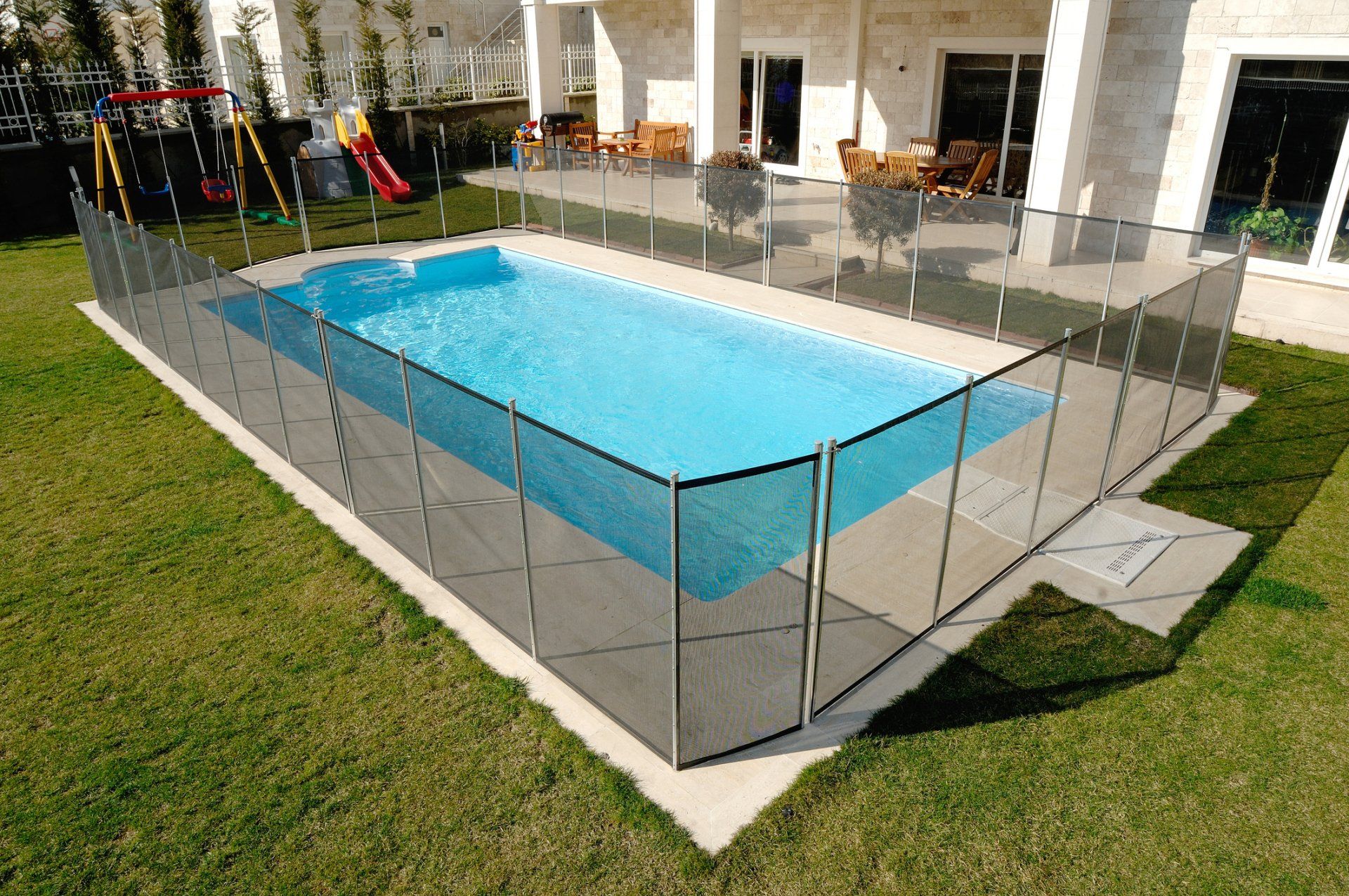 Pool Area Fencing — Cheyenne, WY — All Decked Out LLC