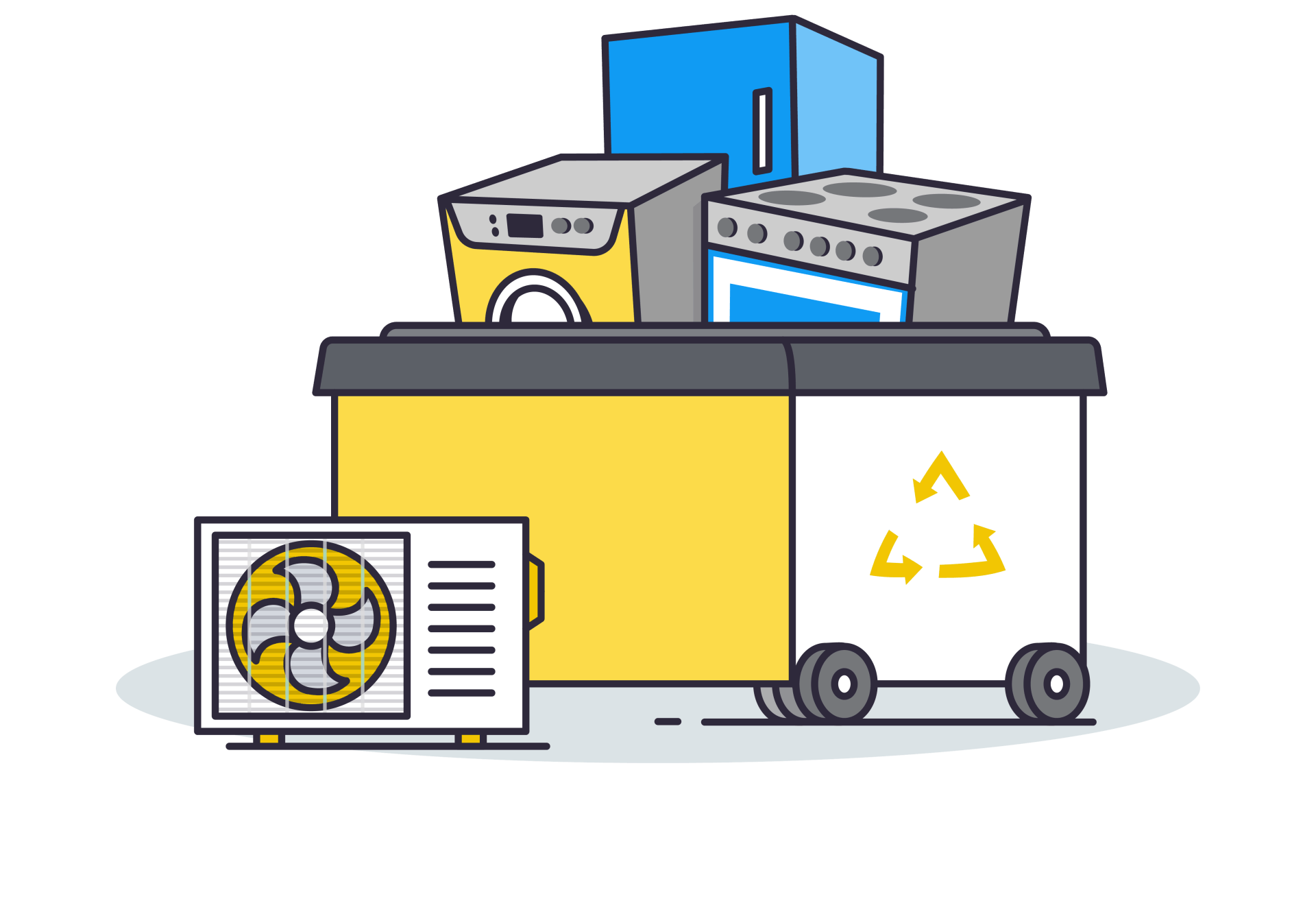 Appliance removal in in Spring Hill, FL