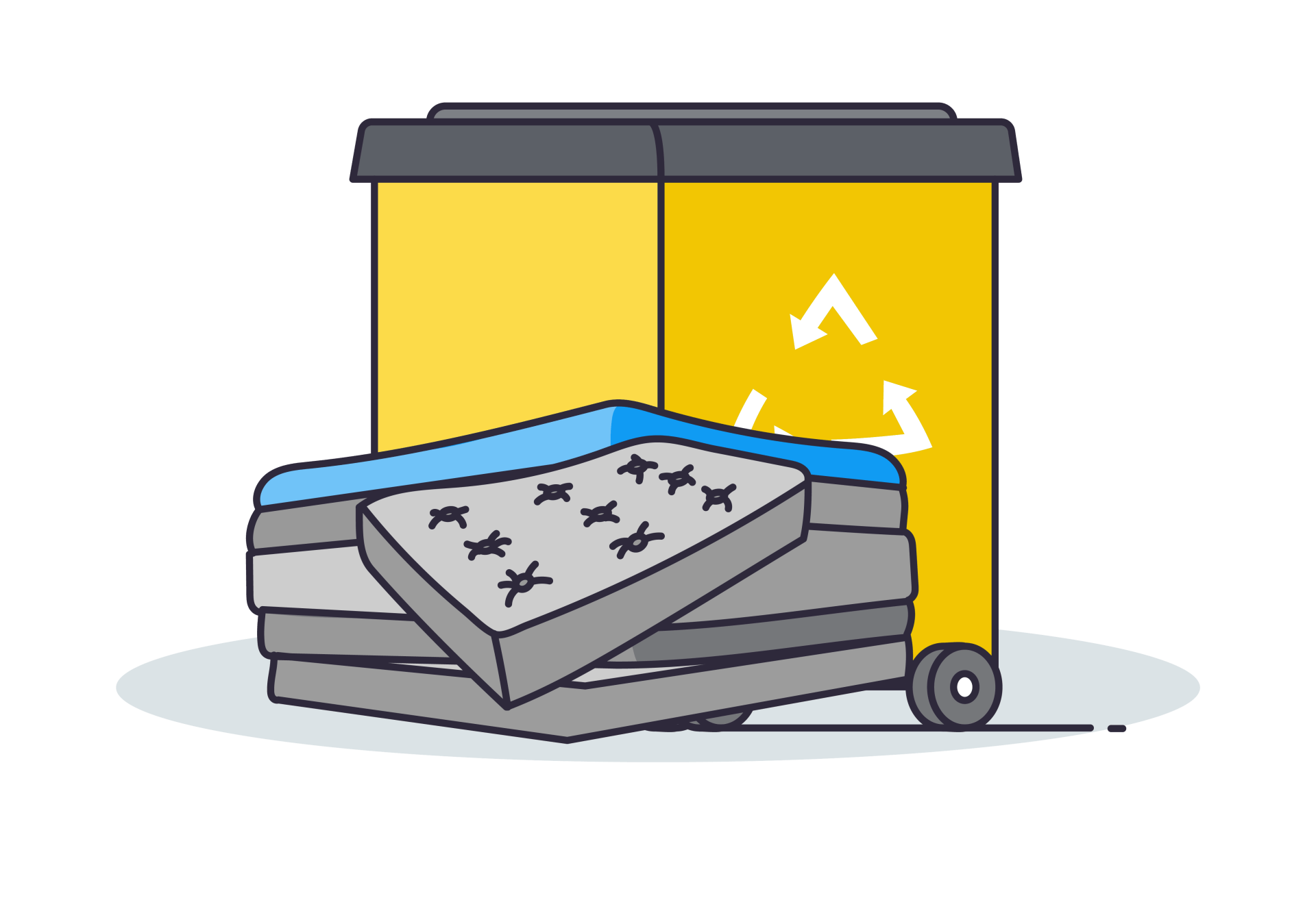 Mattress removal in in Spring Hill, FL