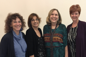 Cynthia Lukas with 3 woman