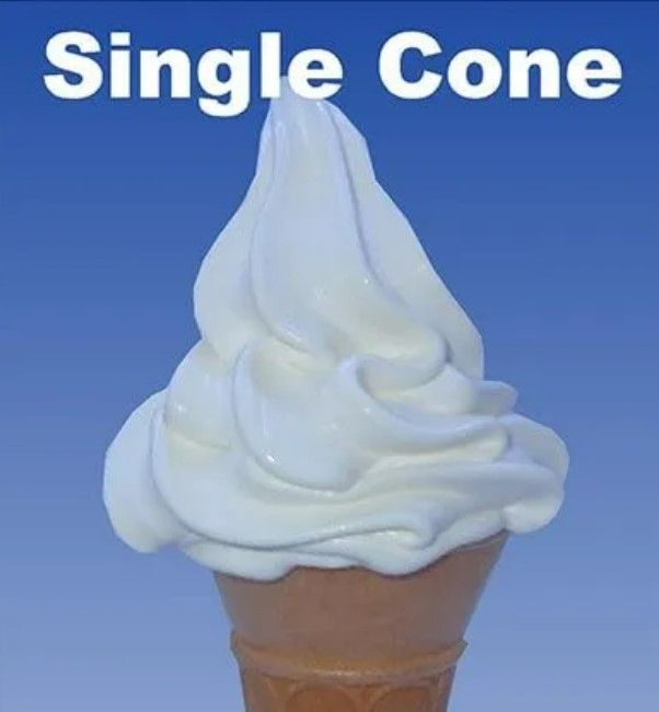 A Single Cone of Ice Cream — Frosty Whip in Rasmussen, QLD