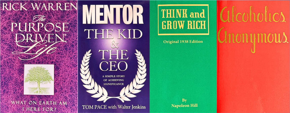 Three books by rick warren including mentor the kid and alcoholics anonymous