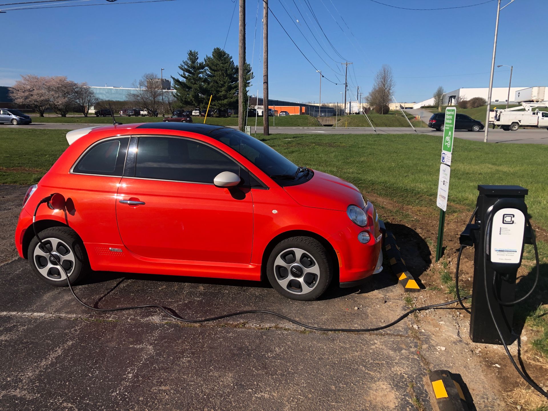 car and charger