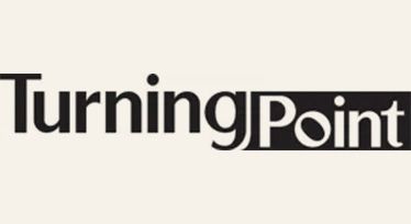 TurningPoint logo in black and white text