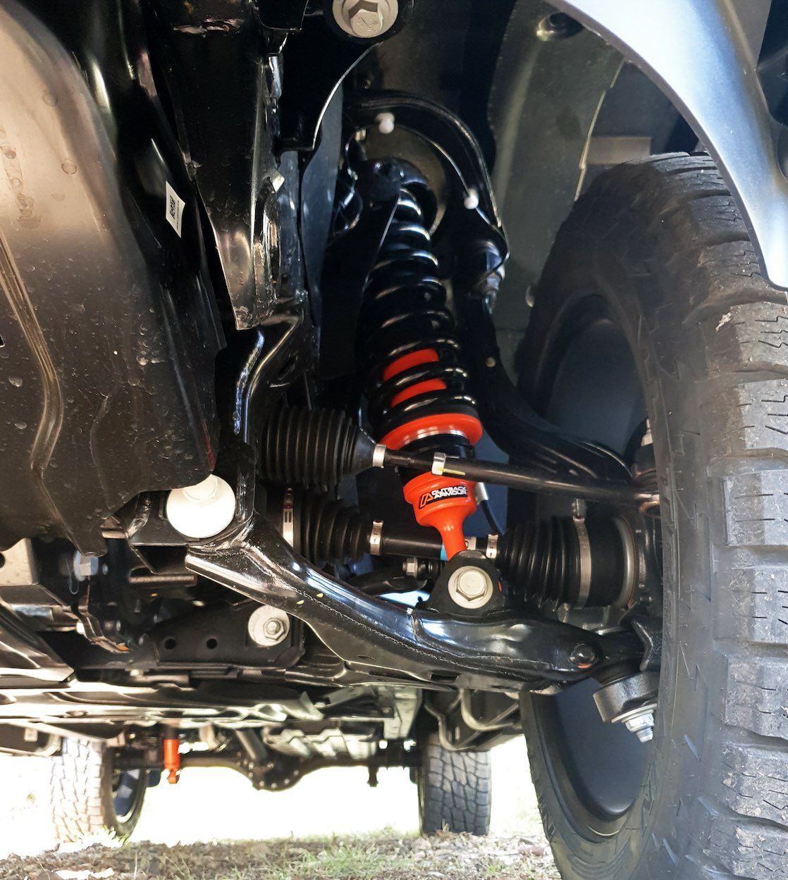 Black and Silver Vehicle Suspension System — TJM Wagga Wagga In Ashmont, NSW