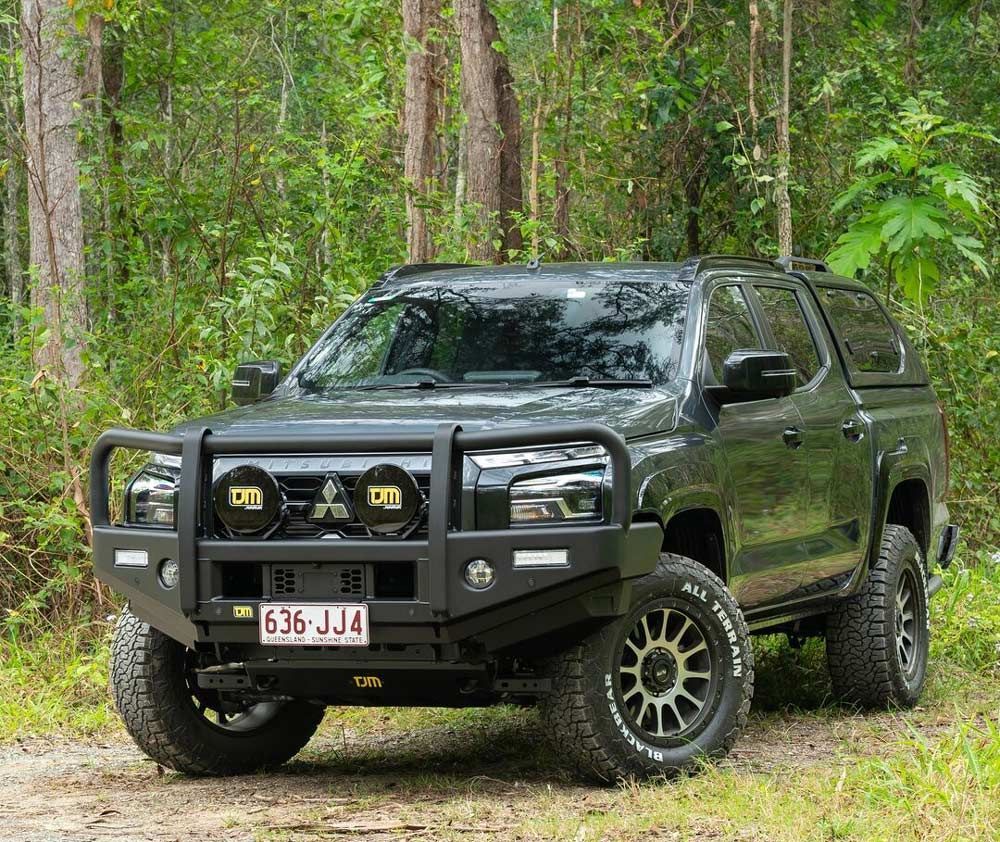 Off-road Vehicle With Bull Bar
