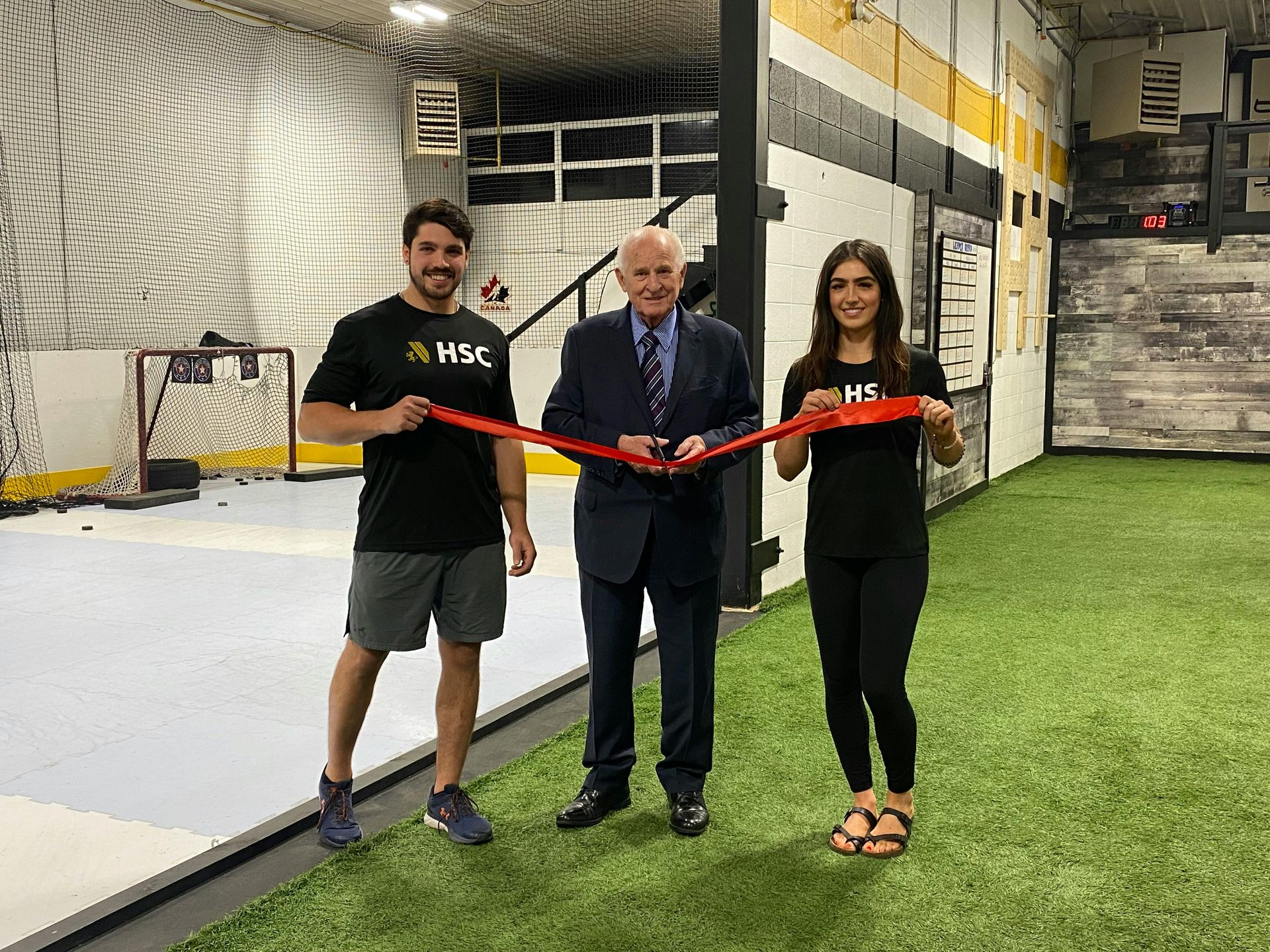 HSC Camrose high-performance athletic elite training environment row 1