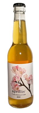Aprillis Fryske Cider
 Fris, fruitich en makke mei echte ciderapels út ús eigen Fryske apelhôf. In tagonklike craft cider mei de apel yn de haadrol: lekker fris, karakterfol en makke om fan te genietsjen.