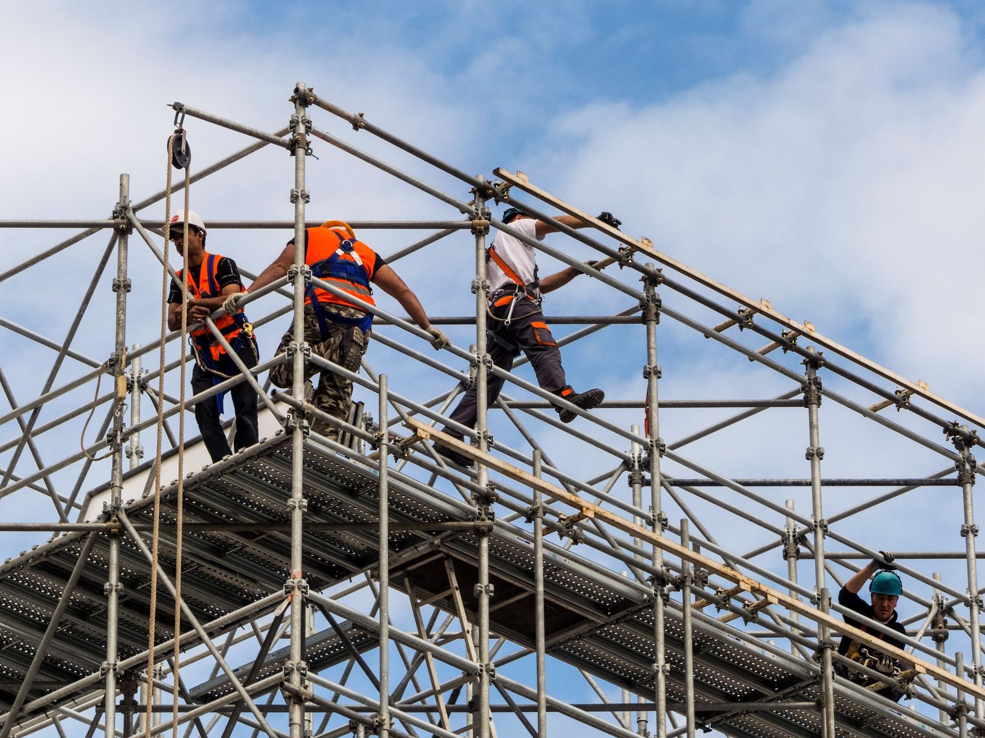 trabajo en obras