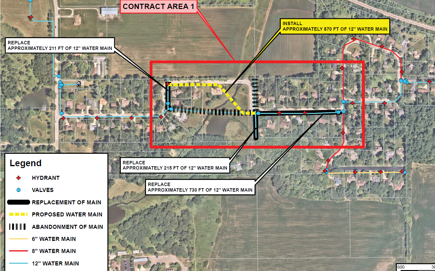 Map Water Main Improvement
