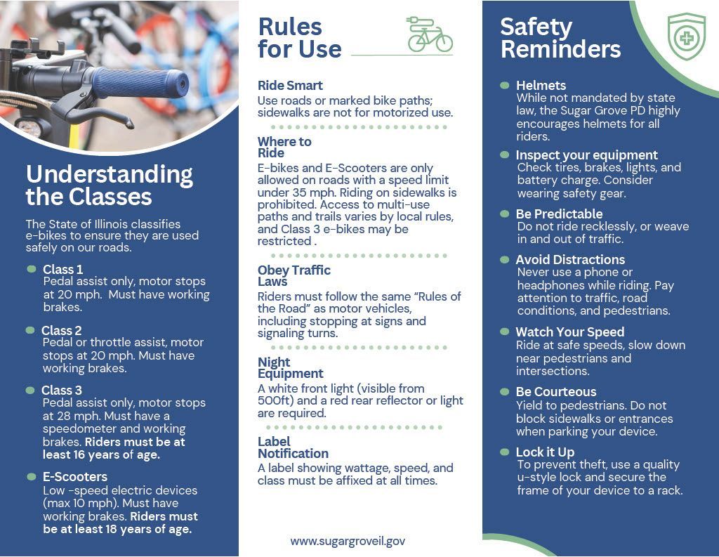 An informational brochure titled