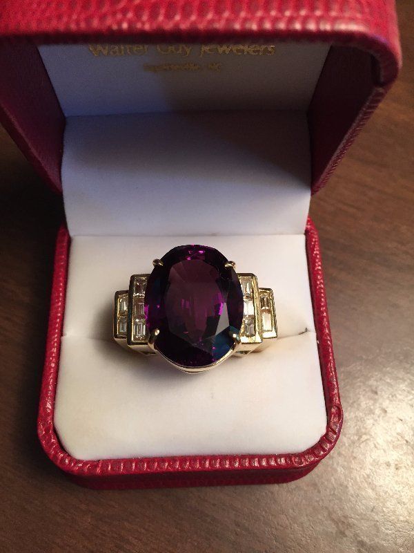 Antique Ring With Big Gem — Raleigh, NC — Regan Lewis Antiques