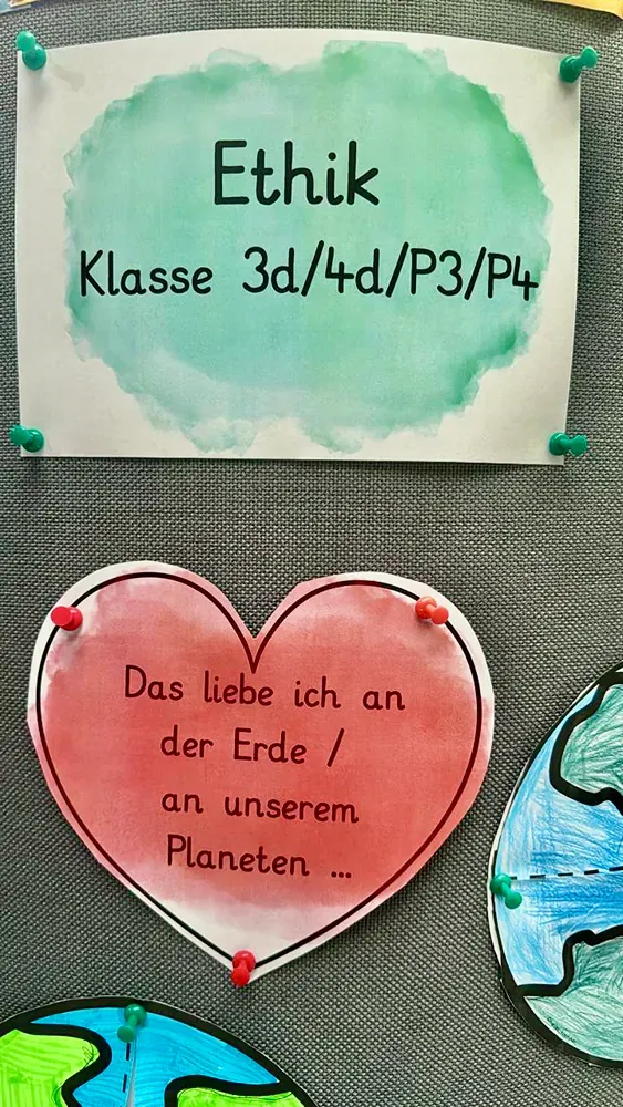 A heart with the words