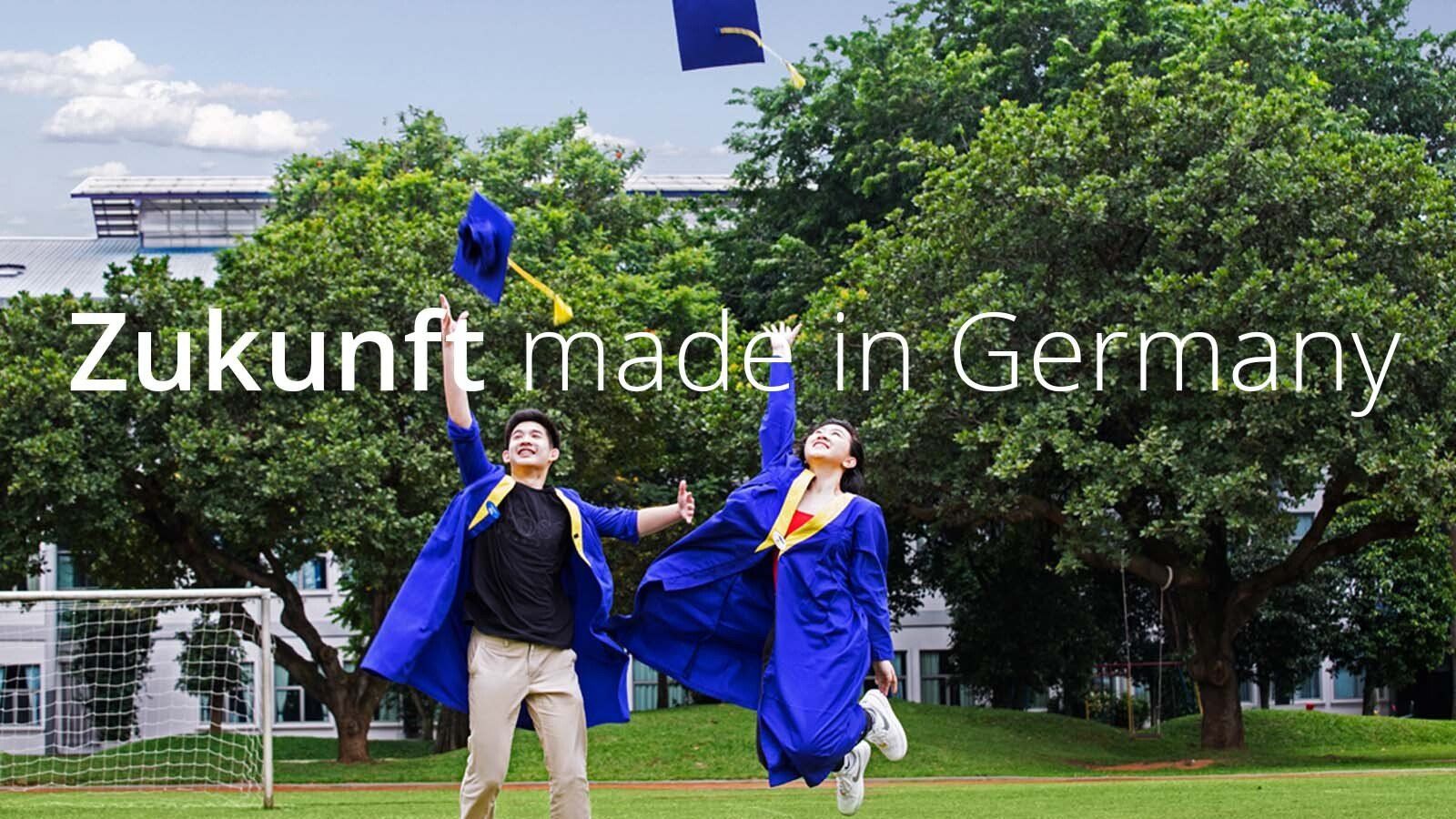 Zukunft made in Germany. Deutsche Schule Jakarta, brand building by schmidtideas.com