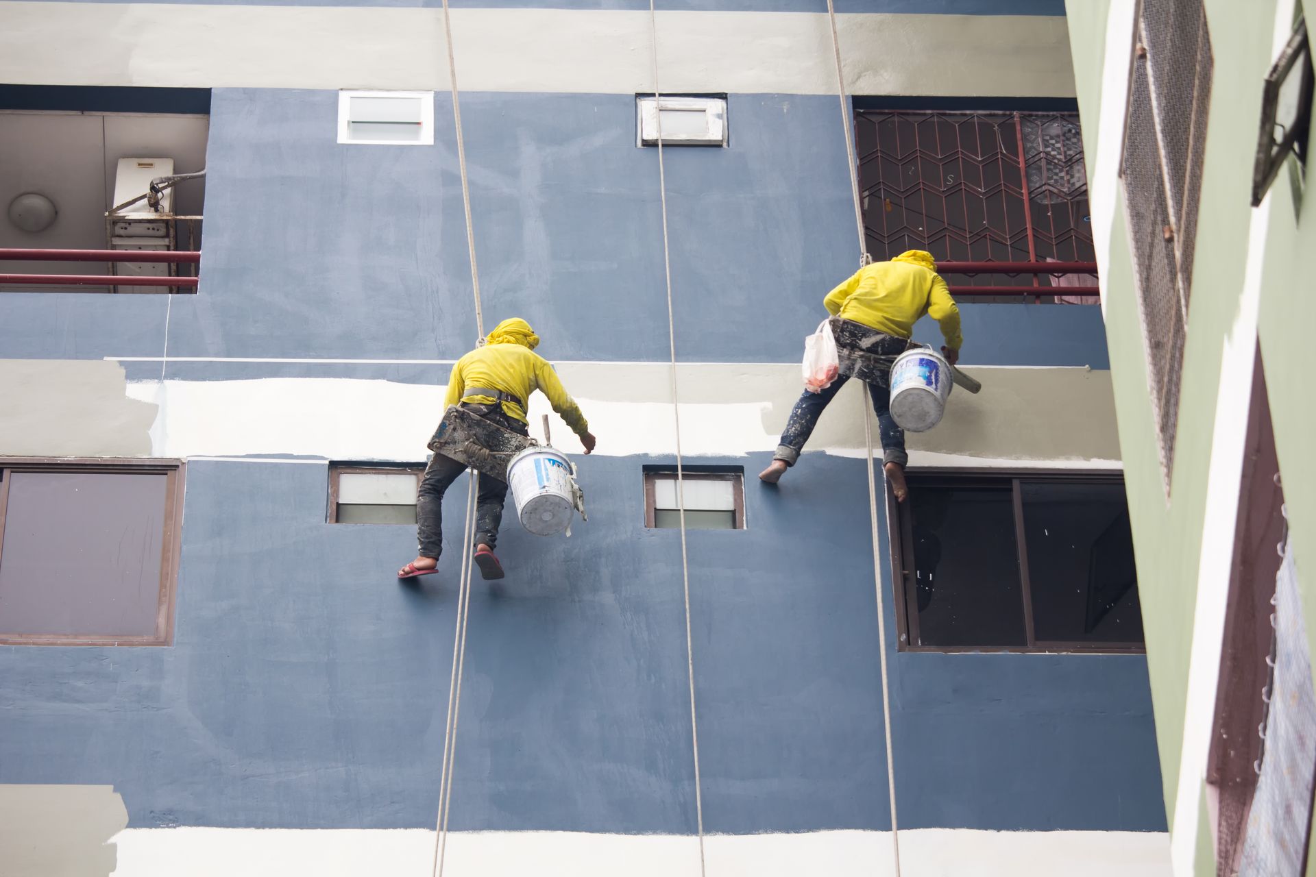 Painting Commercial Wall