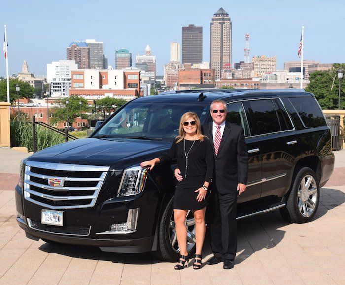 limo rental service des moines