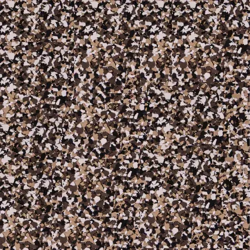 Abstract brown, beige, and black camouflage-like pattern filling the frame