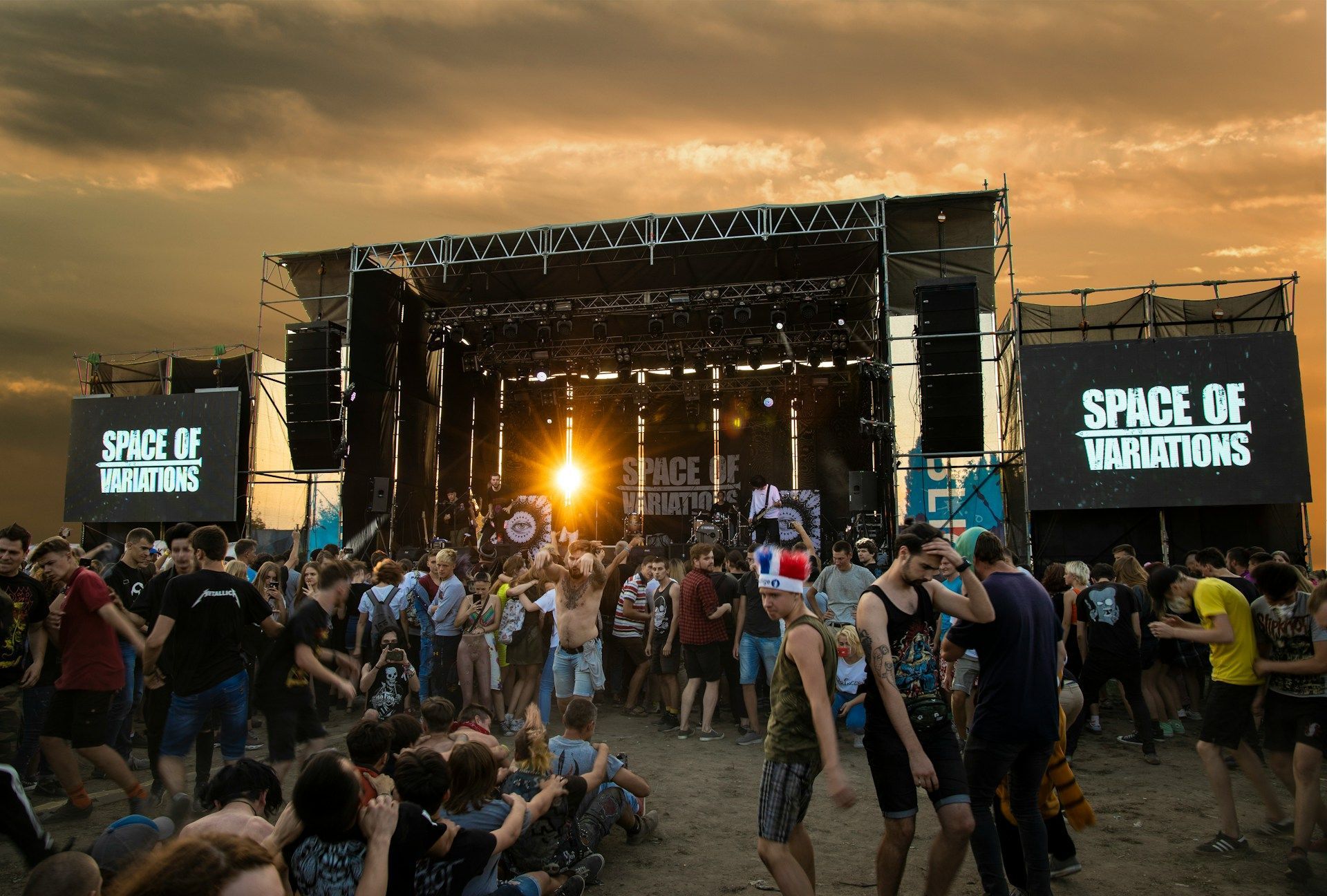 outdoor music festival