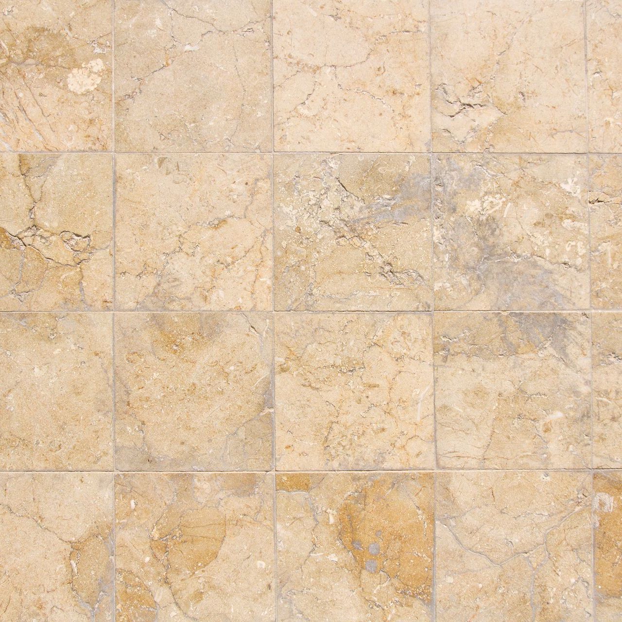 A close up of a marble tile floor