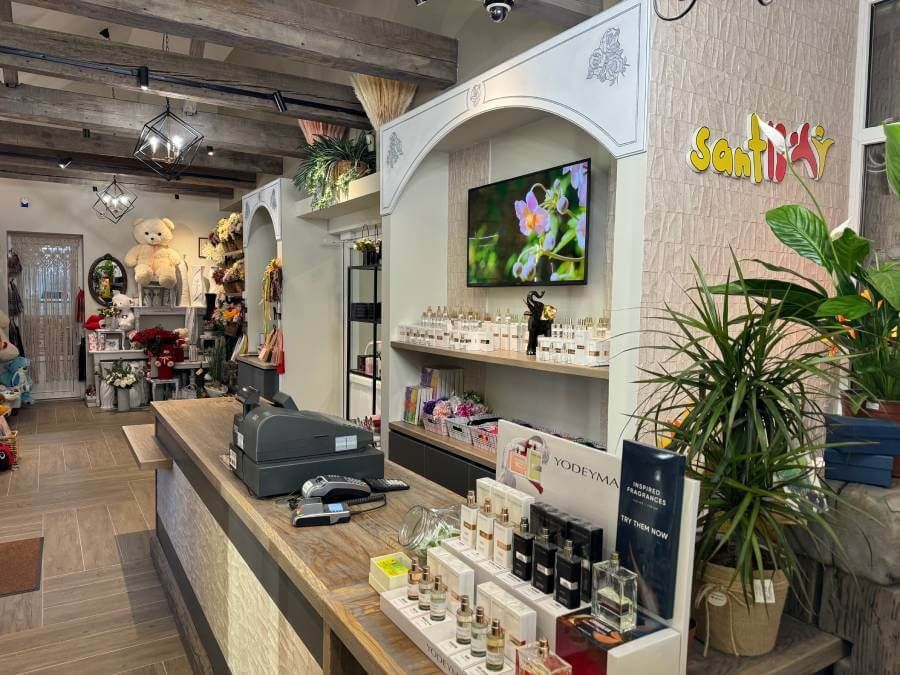 Ziedu veikals Santli , Rīgas iela 128, Jēkabpils telpas