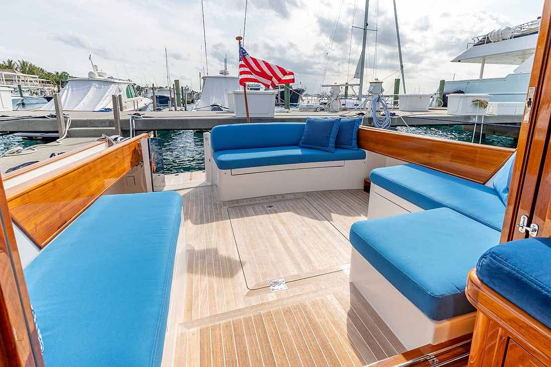 Cockpit Looking Aft