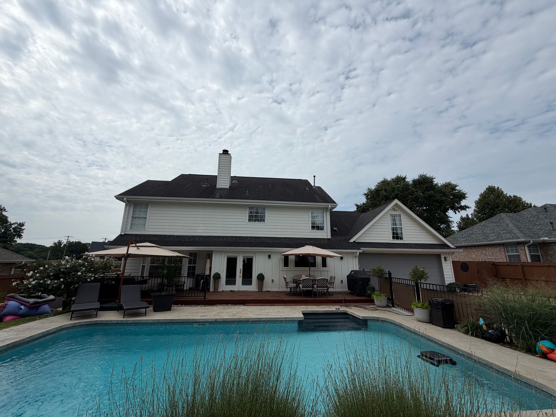 Completed pool project