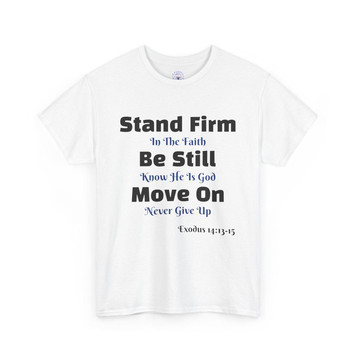 Man in white t-shirt with