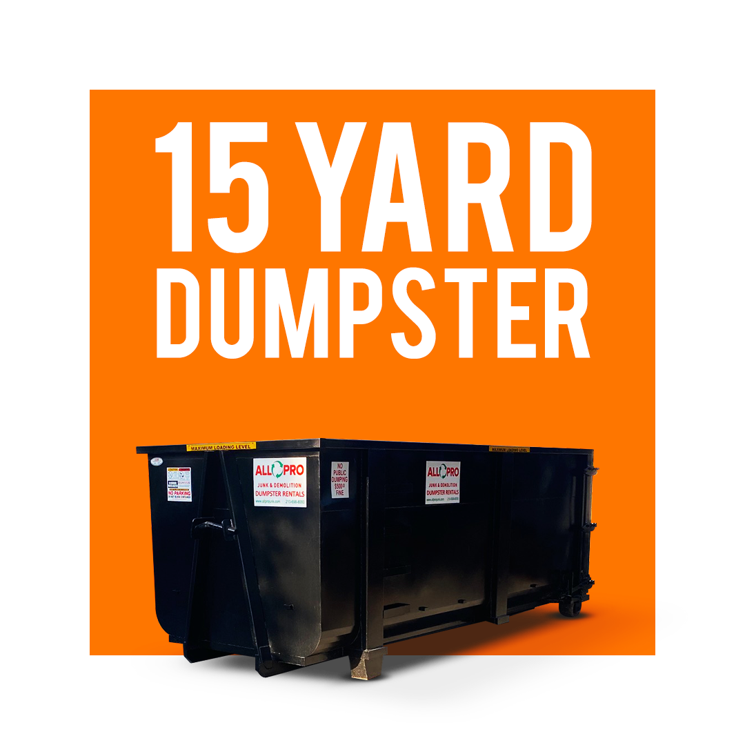 15 YARD DUMPSTER