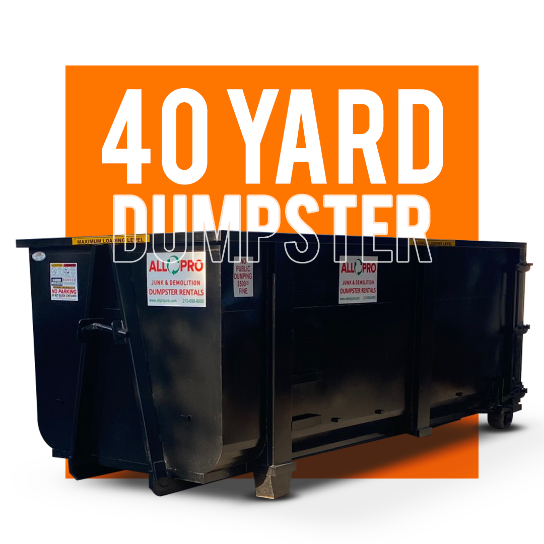 40 YARD DUMPSTER