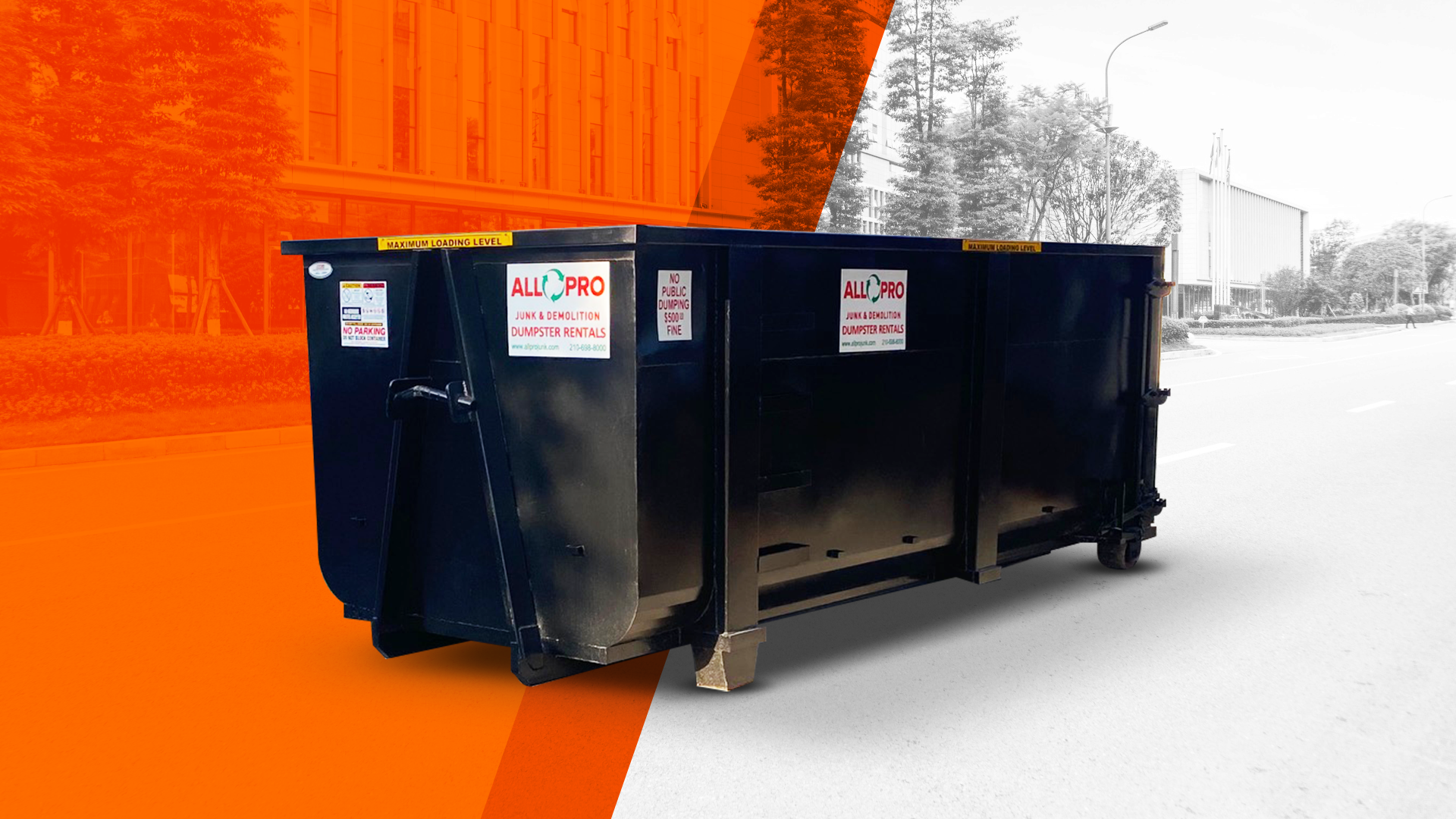 Dumpster rental services Boerne, San Antonio, TX