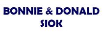 Bronze Level Sponsor Bonnie & Donald Siok, Donor