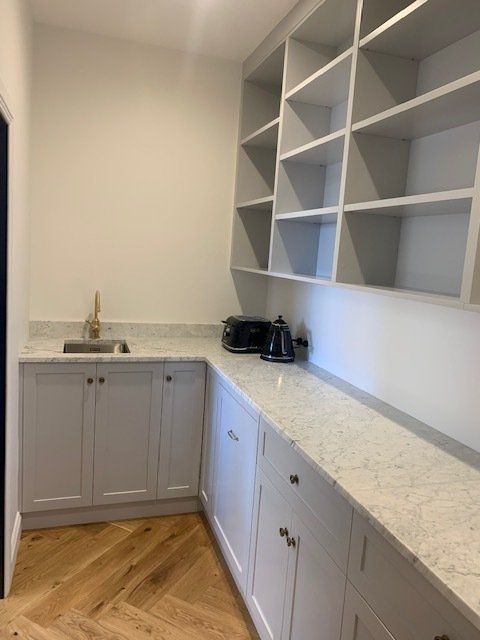 Right Angle Cabinet White — Orange, NSW — Phil Lambert's Kitchen & Joinery