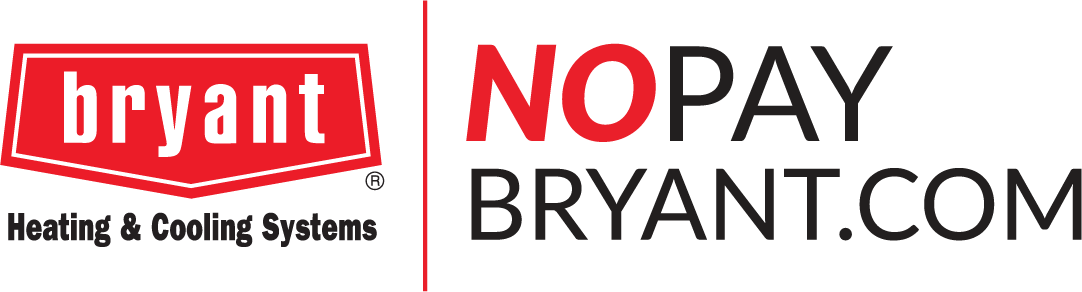 Bryant logo with “NOPAY BRYANT.COM” text on a white background