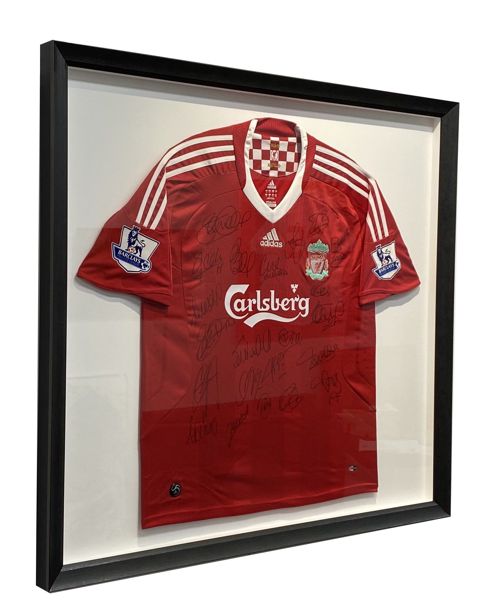 custom framing soccer jersey