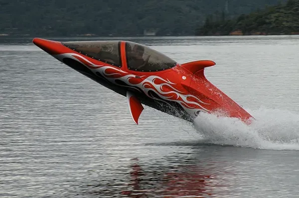 Seabreacher Custom motors Dauphin rouge