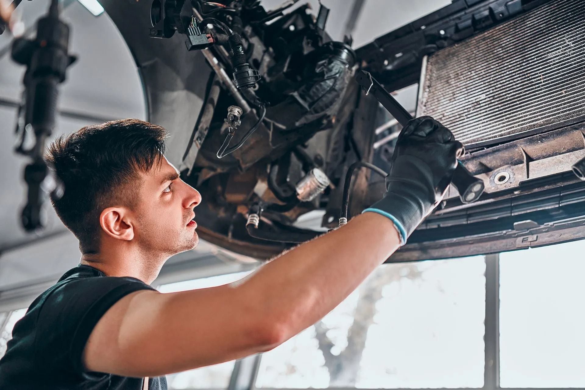 Fixing Car Radiator