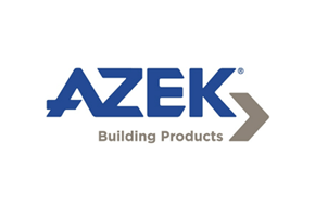 Azek building products logo on a white background