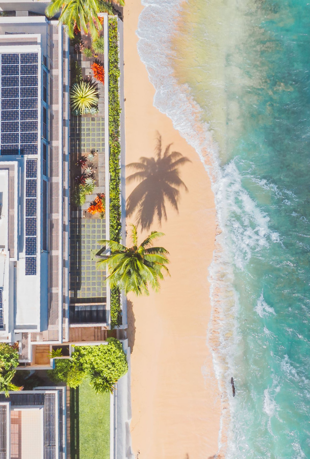 Palm Beach solar panel installation completed on a high-value home with clean energy upgrades.