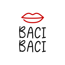 Cafe Baci Baci logo.
