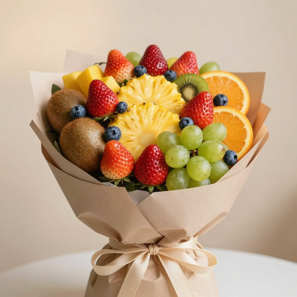 CC fruit gift basket