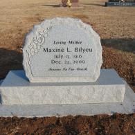 scalloped monument
