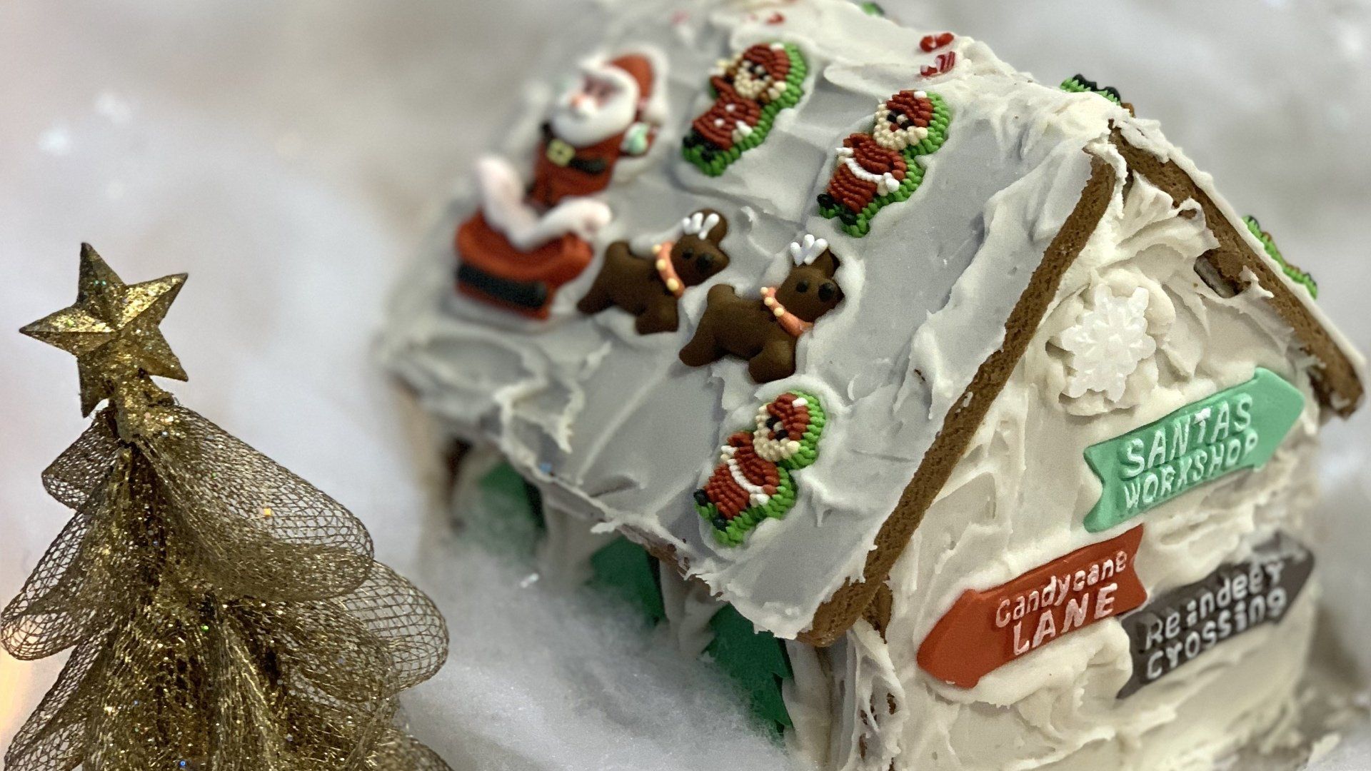 Gingerbread house