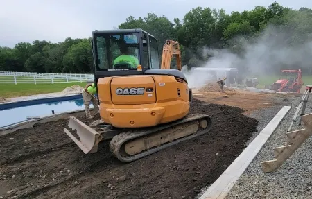 excavation and site preparation in Long Valley, New Jersey