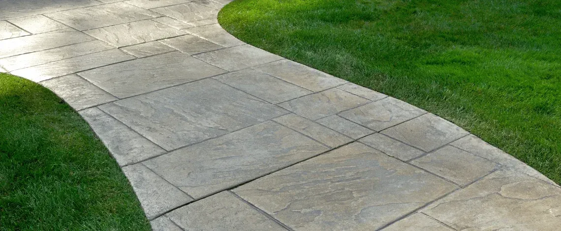 natural stone vs concrete pavers nj patios walkways