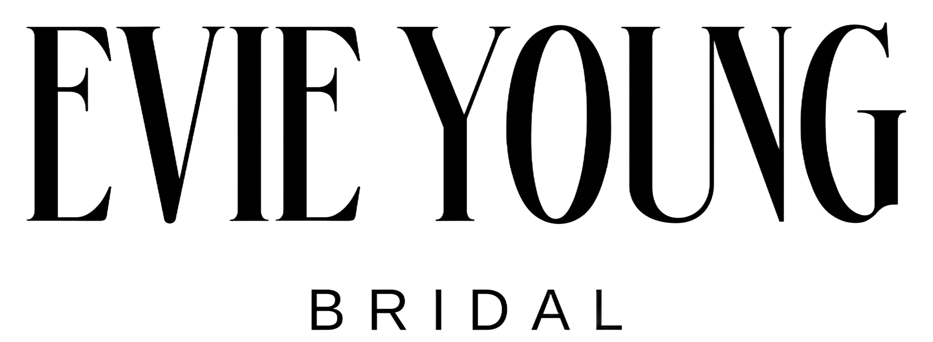 Evie Young logo with a moon symbol in the letter 